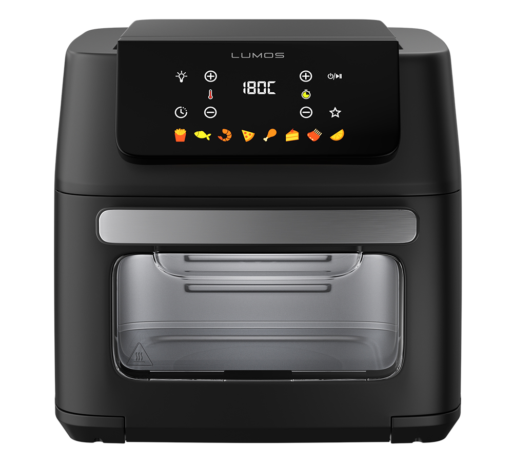 LUMOS MINI OVEN AIR FRYER 16L MOAF1600BLK